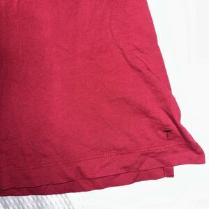 LEFT COAST TEE Mens Red Short Sleeve T Shirt Size Large
